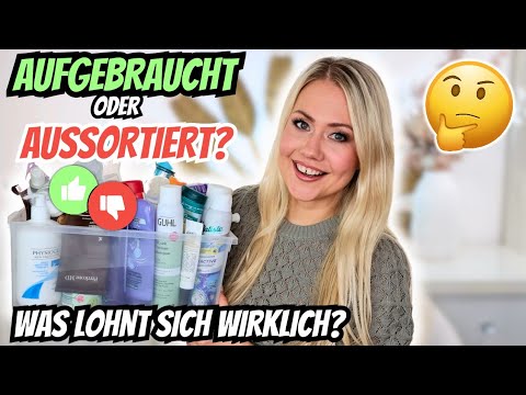 Aufgebraucht oder aussortiert?