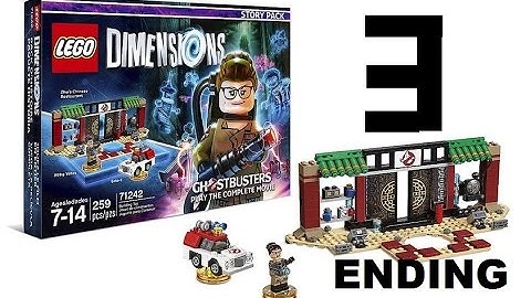 Lego Dimensions: Ghostbusters 2016 Story Pack Part 3 ENDING 100% Playthrough Ps4/No Commentary