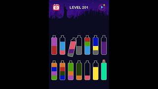 Level 201 - Water Sort Puzzle Game - Guru Puzzle Game - Color Sort