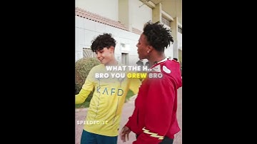 Ronaldo Jr Invites IShowSpeed 🥶😂