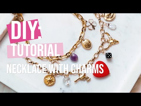 DIY - Necklace with charms