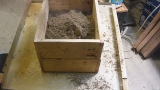 Making Green Sand From Kitty Litter For Aluminium Casting