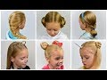 6 Cute Hairstyle Ideas for Girls / Christmas Hairstyle Ideas #10 | LittleGirlHair
