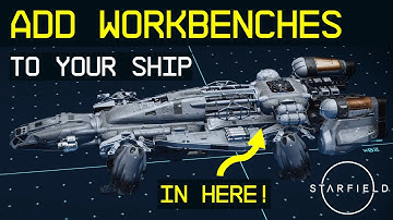 Starfield: how to add a workbench to your ship (the Frontier) the RIGHT way: step-by-step guide!
