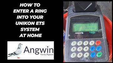 🧐How to enter a ring into your Unikon ETS at home🧐