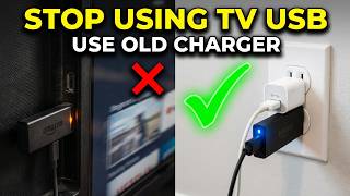 The $0 TV Hack: Why Smart People Plug Old Phone Chargers Into Their TV