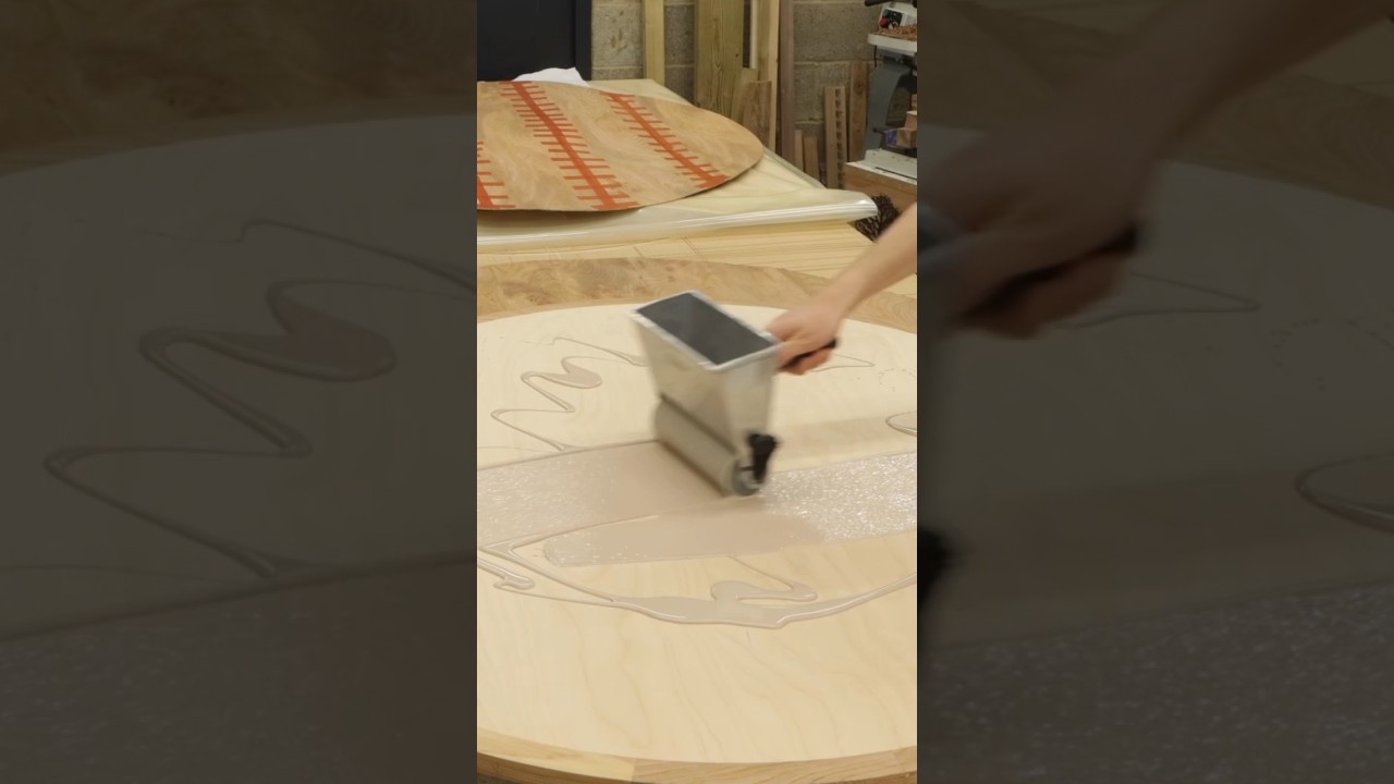 Veneering A Luxury Coffee Tabletop 