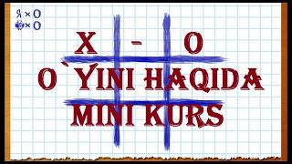 X va O_O`YINI HAQIDA MINI KURS VA O`YIN SIRLARI