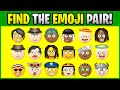 FIND THE EMOJI PAIR! P15043 Find the Difference Spot the Difference Emoji Puzzles PLP