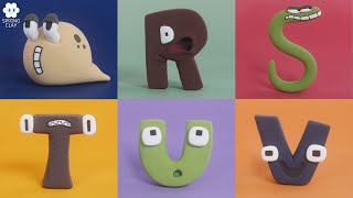 [QRSTUV] Alphabet Lore Clay Stop Motion Animation Collection