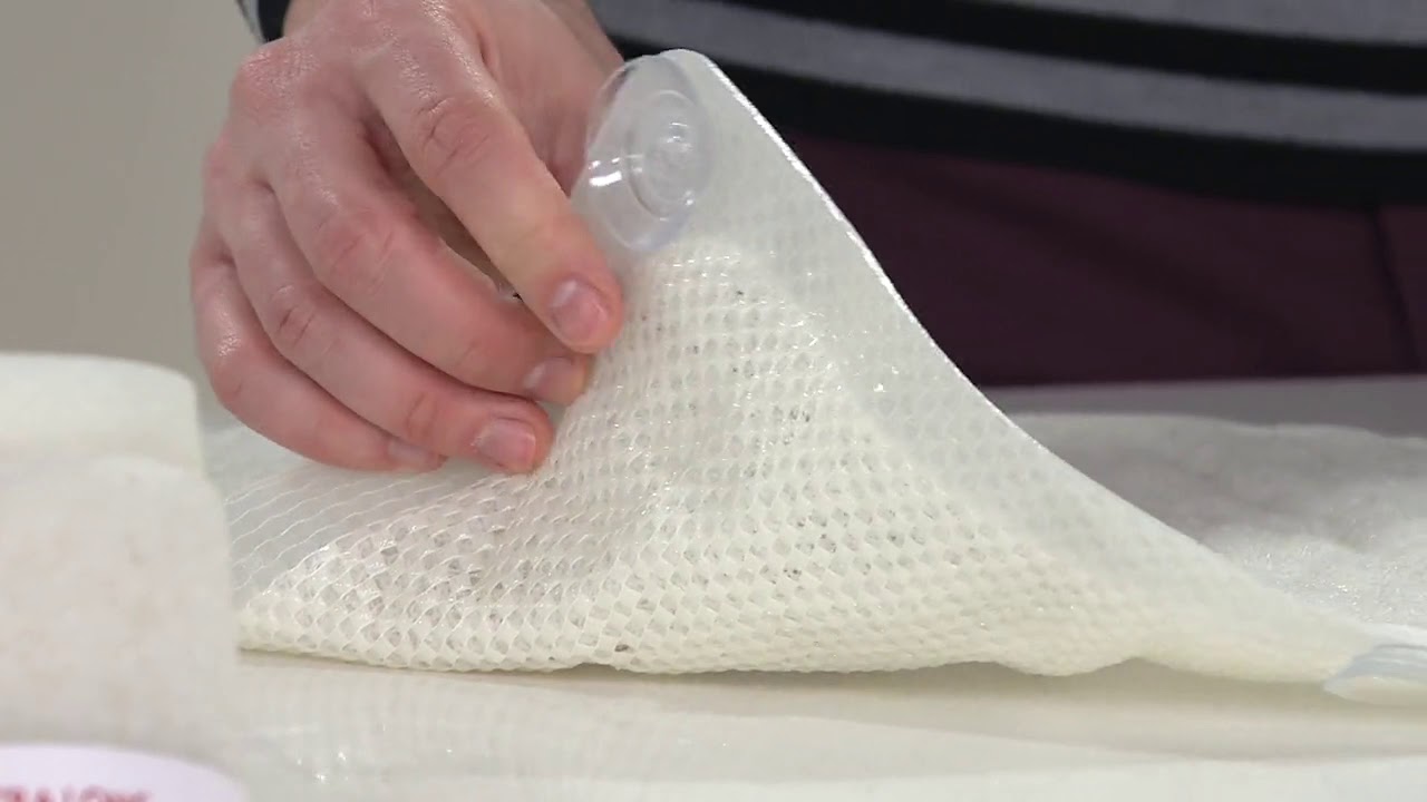 Aqua Pedic Extra Long Cushioned Bath Mat with Microban on QVC YouTube