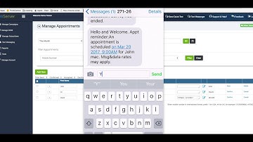 How to setup Text Message Appointment Reminders?