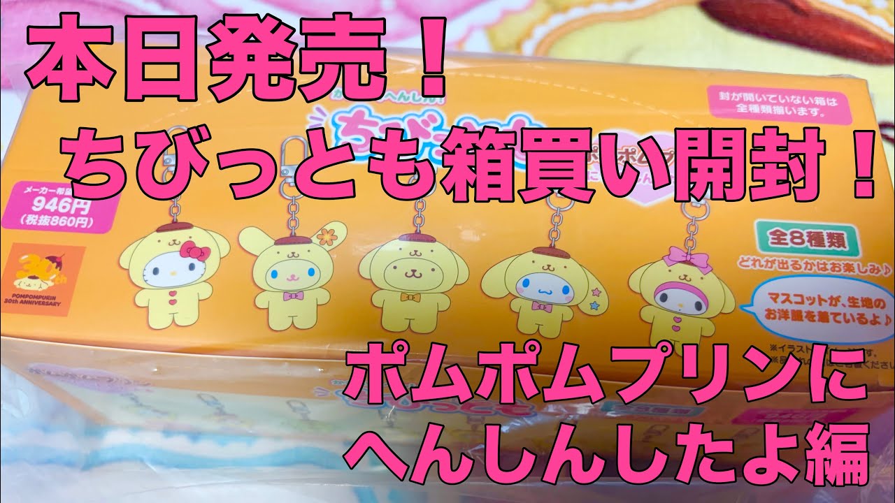 サンリオ】本日発売⭐︎ちびっともポムポムプリンにへんしんしたよ編箱