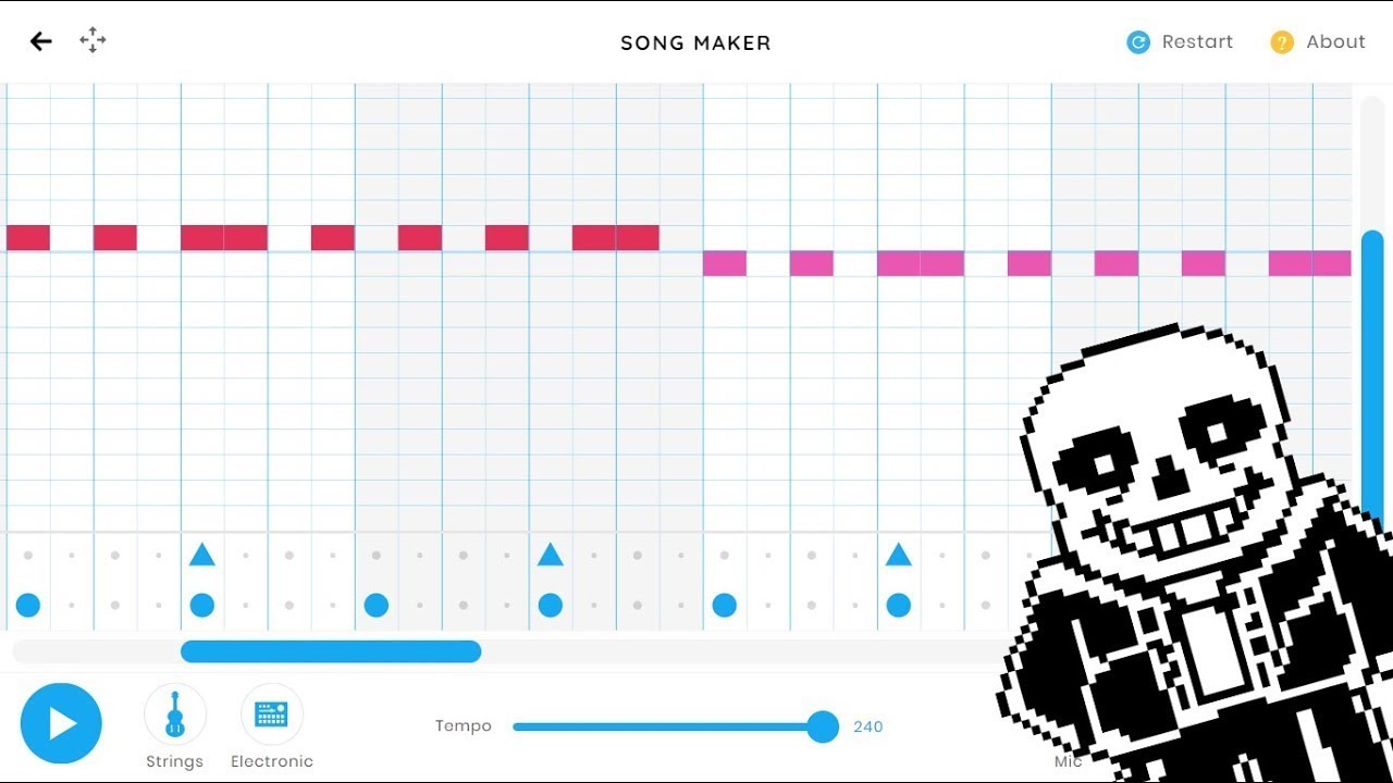 chrome music lab songs