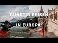 SO reist man GÜNSTIG durch EUROPA ∙ Budapest Highlights ∙ Europa Roadtrip ∙ Vlog #125