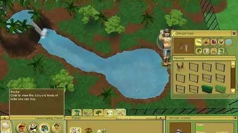 Zoo Tycoon 2 Tiger exhibit Part 1