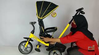 SEPEDA RODA TIGA PACIFIC JR-106 KUNING