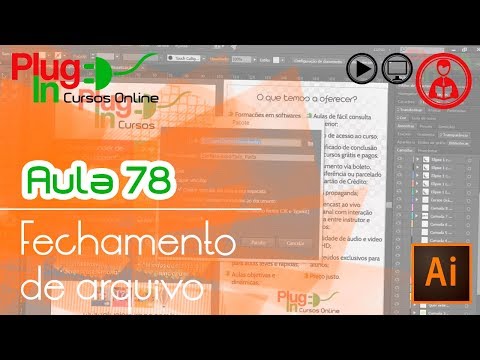 Illustrator CC | Aula 78 – Fechamento de arquivo parte 3