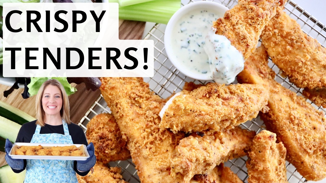 Easy Homemade Chicken Strips (No Frying!) - YouTube