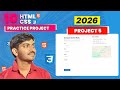 #5 - Contact Form Website | HTML CSS 10 Practice Projects for Beginners | 2026 | Hindi