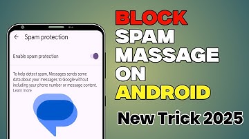 How to Block Spam Messages on Android | Stop Annoying SMS Easily 2025|@Androidjankari