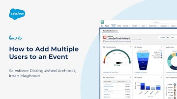 How to Add Multiple Users to an Event | Salesforce Platform