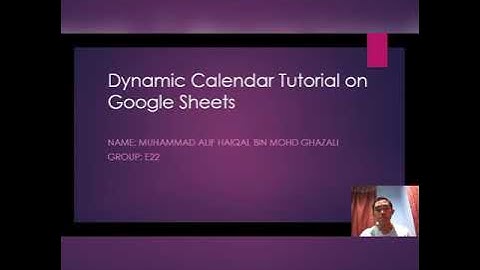 Video Assignment CSC098