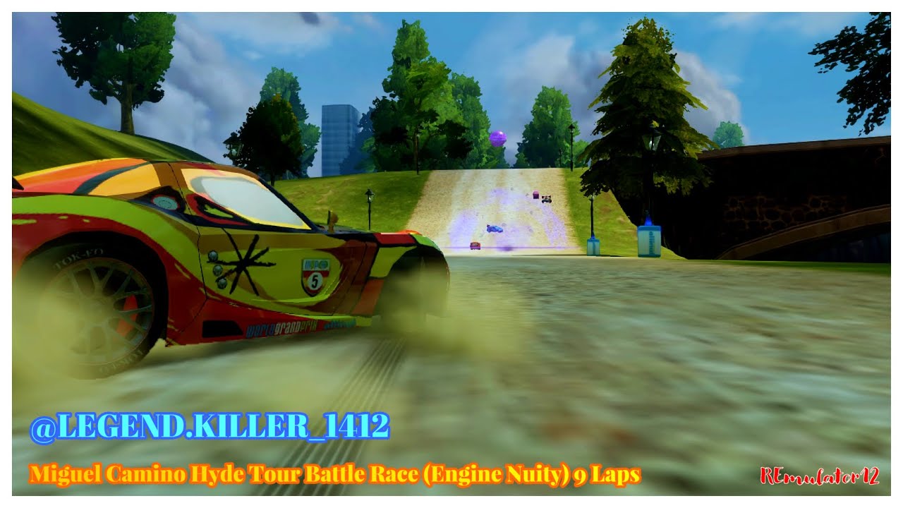 Cars 2 The Video Game | Miguel Camino - Battle Race (EN) | Hyde Tour 9 ...