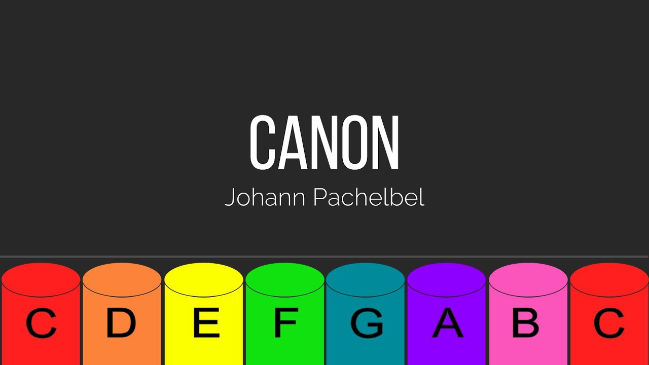 Pachelbel's Canon Boomwhackers Play Along