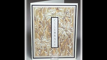 Faux Etched Marble Technique: Wild at Heart