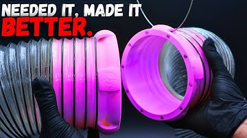 How to make a better quick connect dust collection adapter from start to finish using Fusion 360