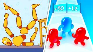 Kick & Break VS Join Blob Clash 3D  -  Full Levels Speedrun Gameplay (Android & iOS) Ep 1072 screenshot 4