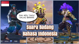 Suara Badang Bahasa Indonesia Hero Mobile Legends