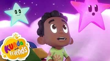 Twinkle Twinkle Little Star | Nursery Rhymes | Kids Cartoons | Songs For Kids | Kunda & Friends