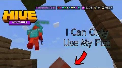 Hive Skywars But Only Using Fist