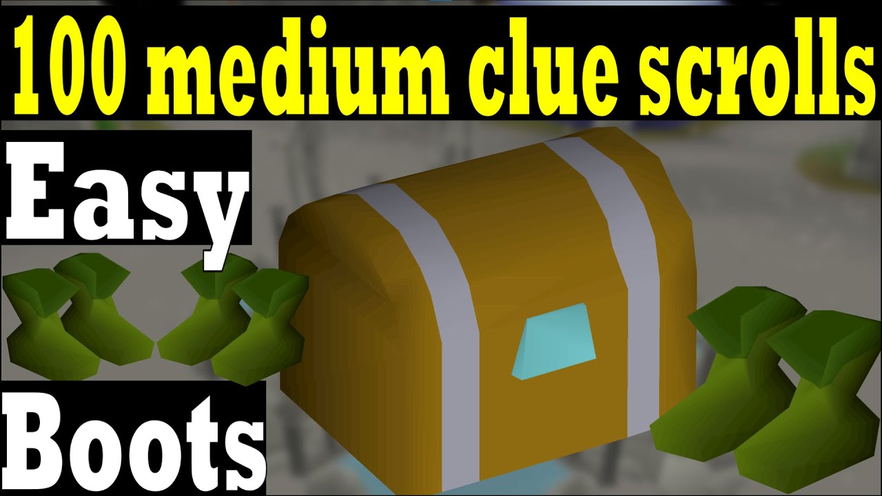 Ranger Boots Pls OSRS Medium clues are easy! YouTube