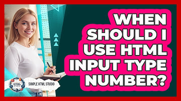 When Should I Use HTML Input Type Number?