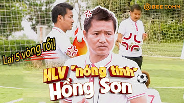 HLV Hồng Sơn liên tục la mắng, đưa ra những thử thách khó nhằn cho các cầu thủ nhí |CẦU THỦ NHÍ 2022