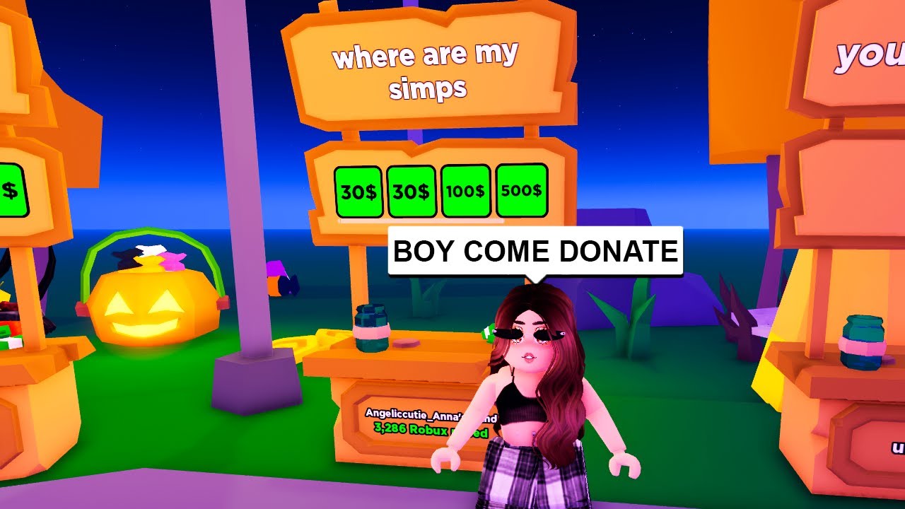 Donate Me Plz - Roblox