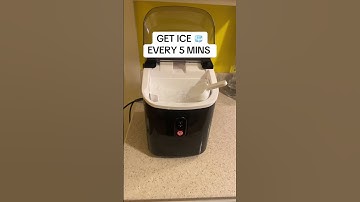 Nugget ice maker fun #icemaker #chewingice