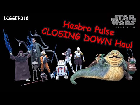 Hasbro Pulse Asia Closing Down Shopping Haul Jabba Emperor Droids Enoch Luke Dr Octopus Toy Review
