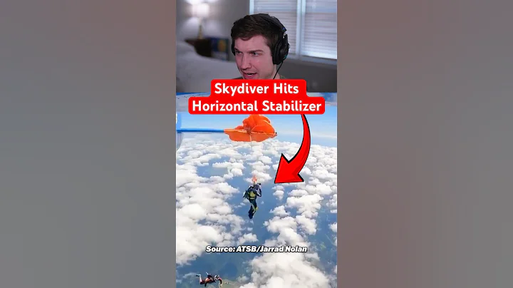 Skydiver Hits Plane’s Horizontal Stabilizer