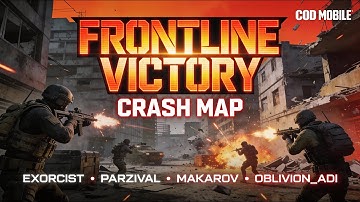 Crash Map Carnage 🔥 | Call of Duty Mobile Multiplayer Full Squad Victory!