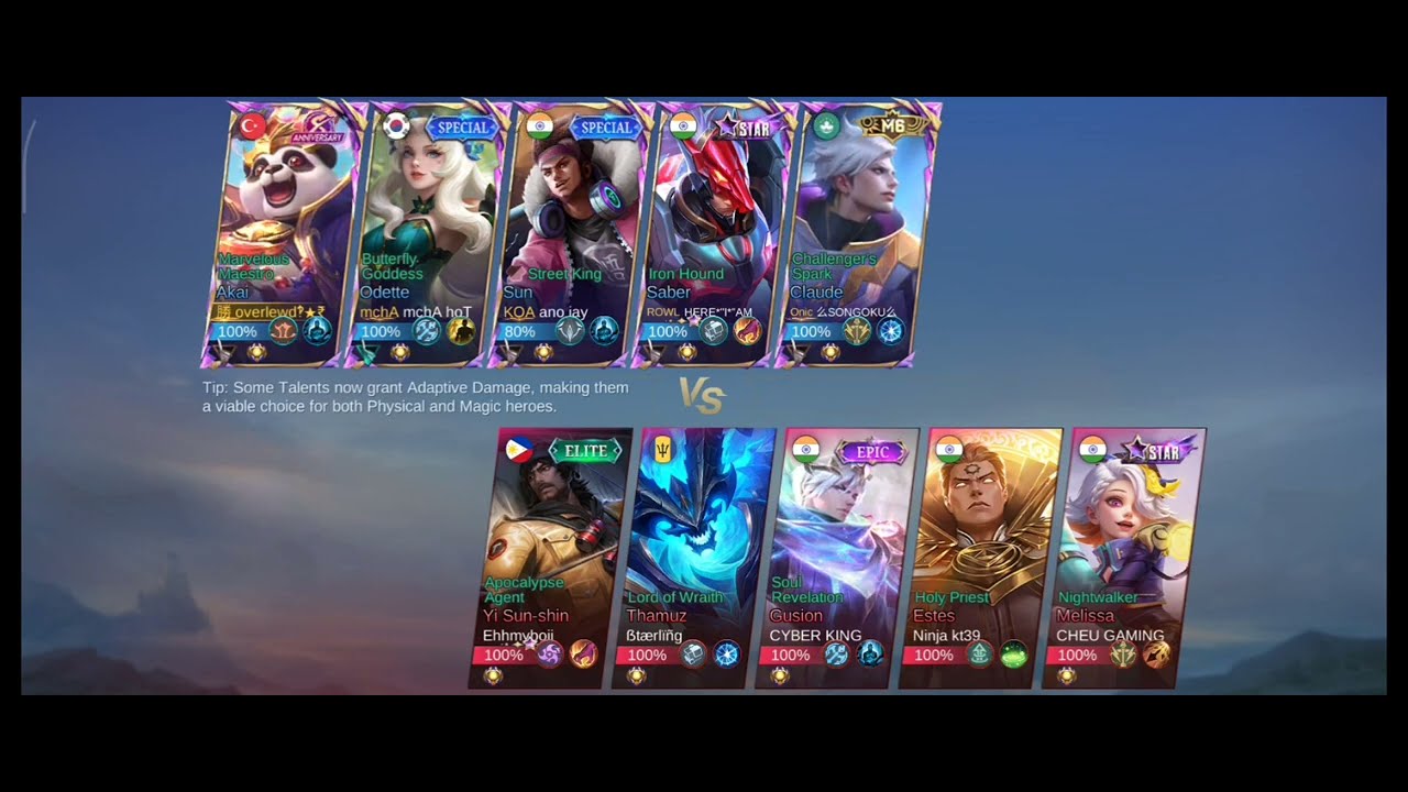 AKAI MVP gameplay MYTHICAL honour