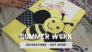 Summer Work Decoration Ideas Summer Pack Cover Summer Pack Art Work