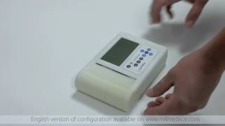 3 channel M TRACE mini ECG  - CONFIGURATION