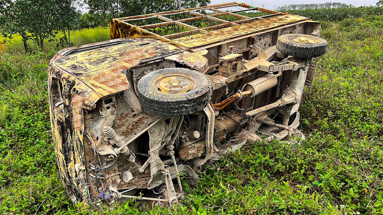 ? Mechanical Genius's Journey to Restore a SUZUKI Truck in 90 Days Non-Stop // Full Restoration