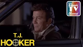 TJ. Hooker | TJ Hooker Chases Down A Suspect | Classic TV Rewind