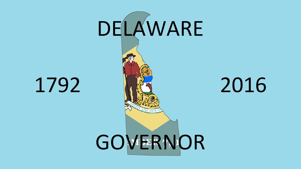 Delaware Gubernatorial Election Counties (1792-2016)