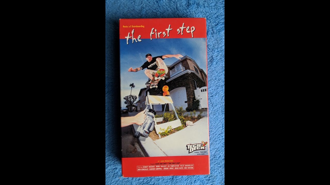 The Basics of Skateboarding The First Step VHS YouTube